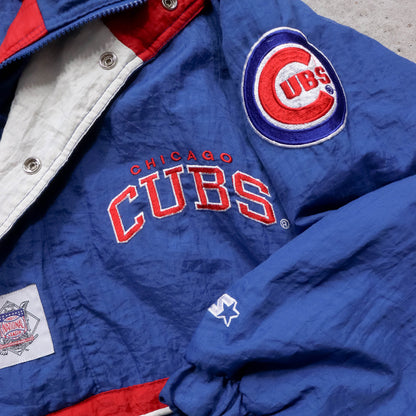 Chicago Cubs Starter MLB Puffer Jacket - 90s (XL)