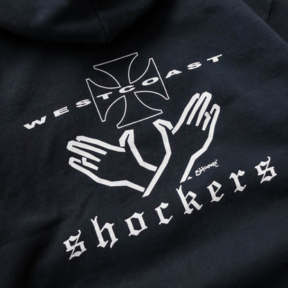 Shocker Inc West Coast Choppers Parody Hoodie - 2000s (L)