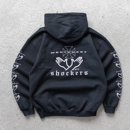 Shocker Inc West Coast Choppers Parody Hoodie - 2000s (L)