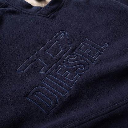Diesel Big Logo Fleece Sweatshirt - 90s (L)