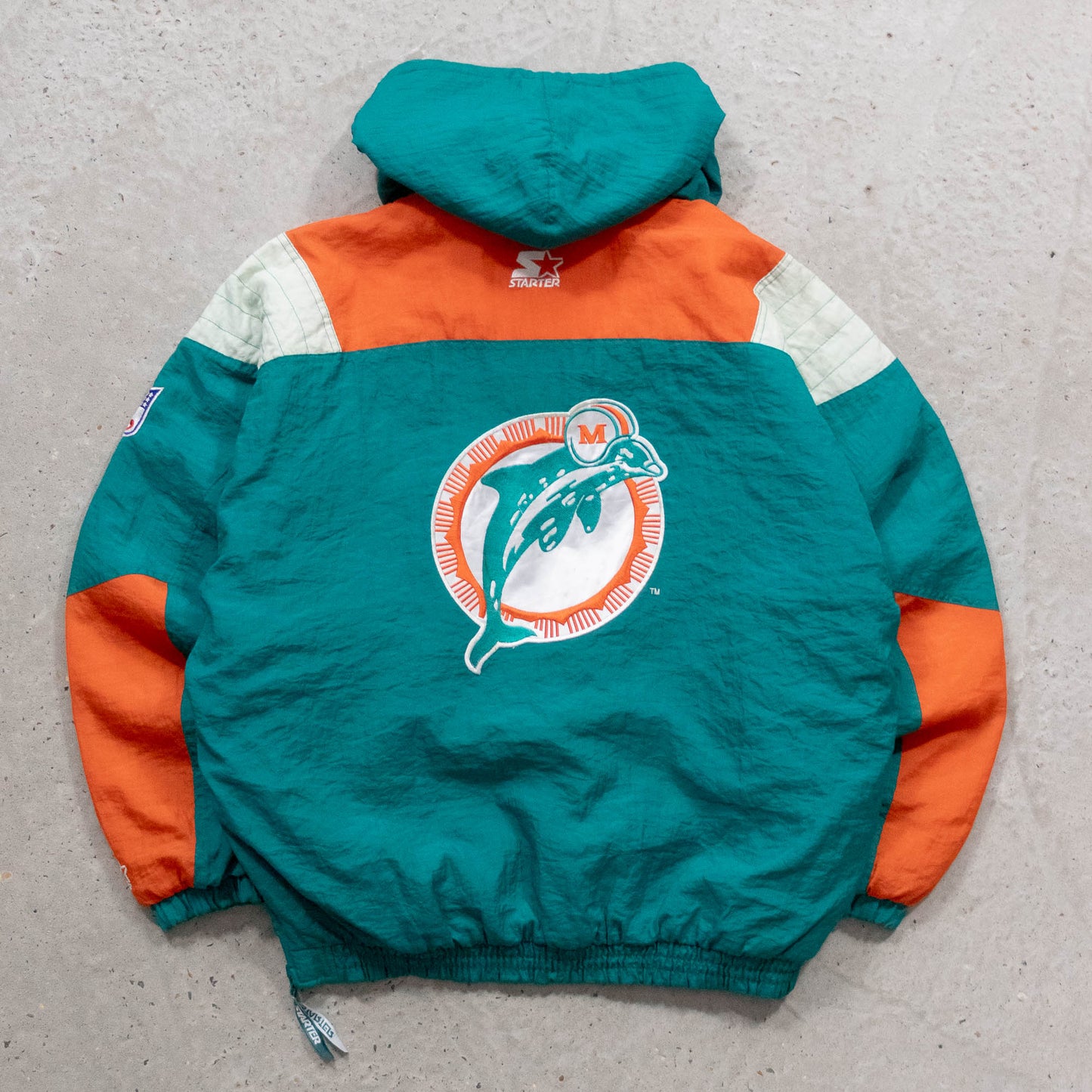 Miami Dolphins NFL Starter Puffer Jacket - 90s (L)