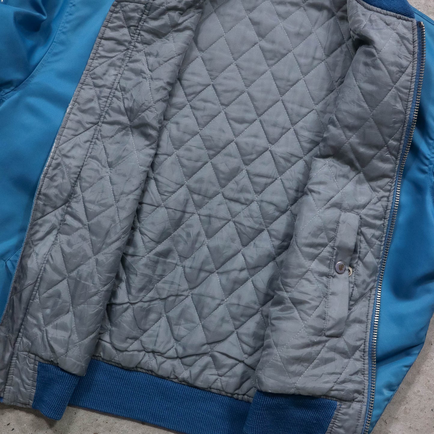 NFL American Bowl Starter Quilted Bomber Jacket - 1994 (XL)