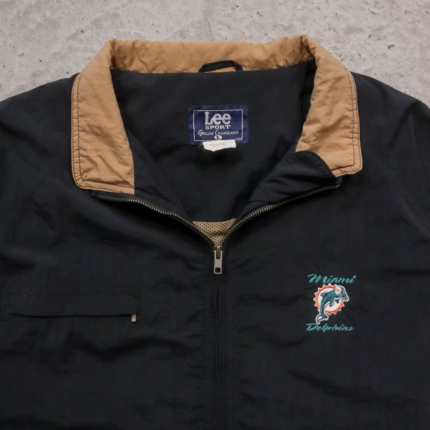 Miami Dolphins Lee Sport NFL Jacket - 90s (L)