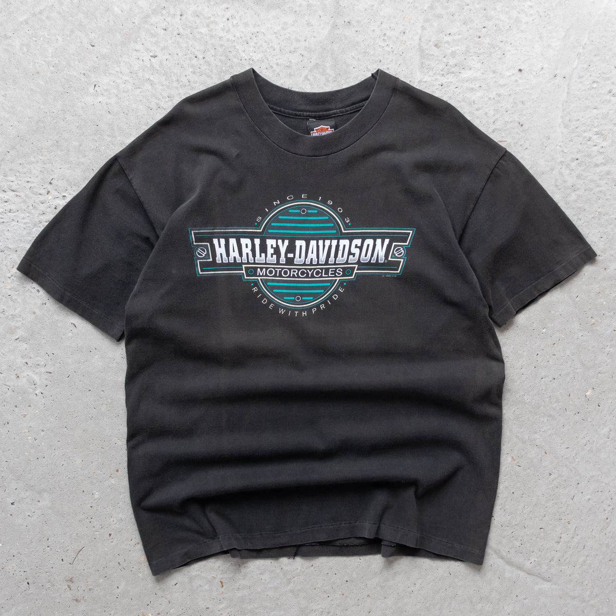 Harley Davidson Ride With Pride Tee - 1996 (XL)
