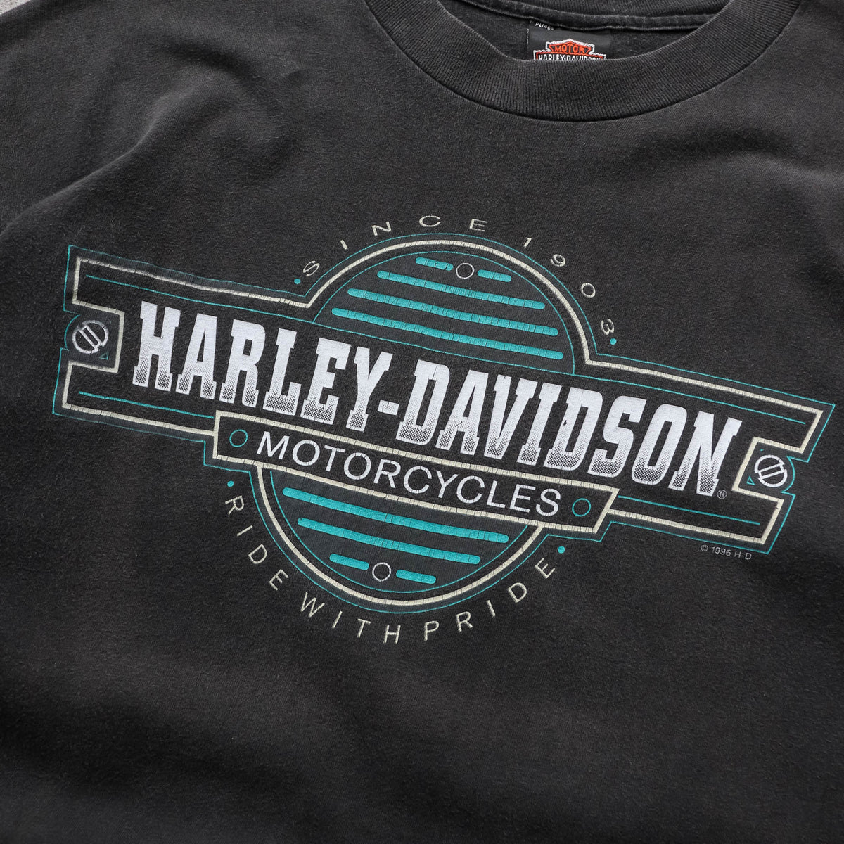 Harley Davidson Ride With Pride Tee - 1996 (XL)