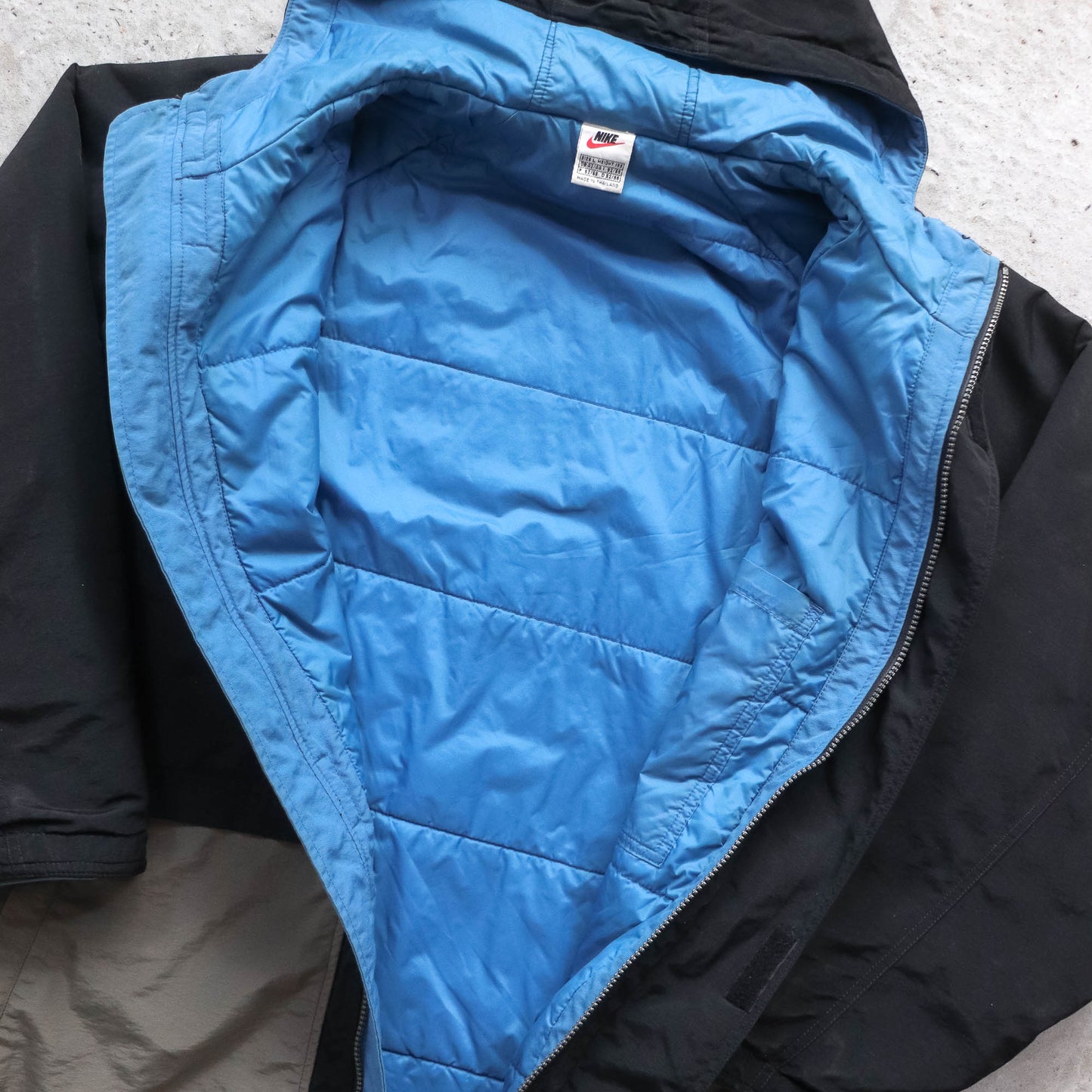 Nike Two-Tone Quilted Jacket - 90s (L)