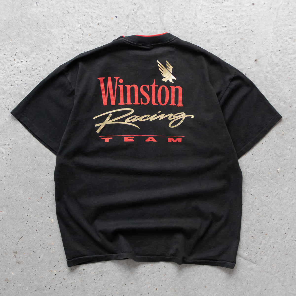 Winston Racing Team Double Collar Pocket Tee - 1992 (XL)