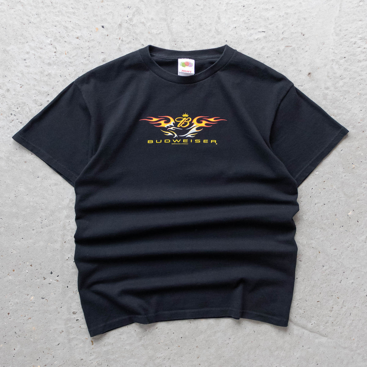 Budweiser Tribal Flame Logo Tee – 2000s (M)