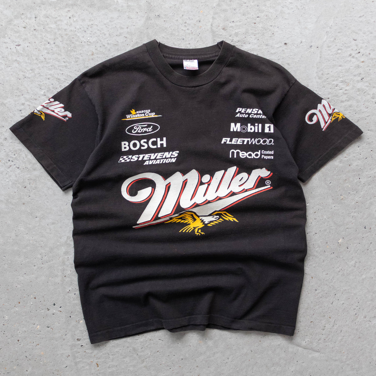 Miller Genuine Draft NASCAR AOP Tee - 90s (L)