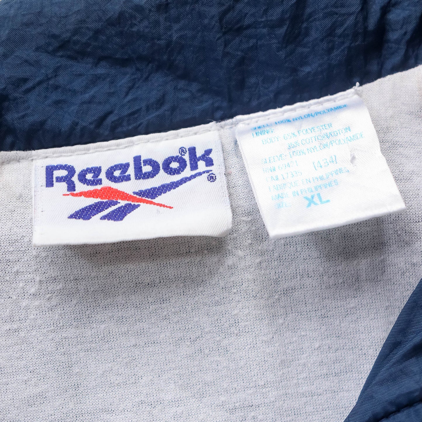 Reebok Embroidered Logo Windbreaker Jacket - 90s (XL)