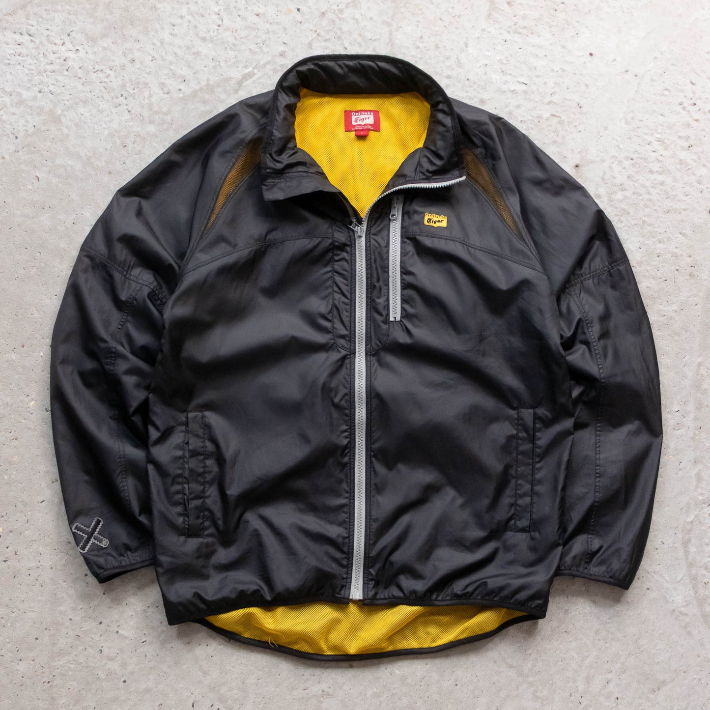 Onitsuka Tiger Technical Windbreaker Jacket - 2000s (L)