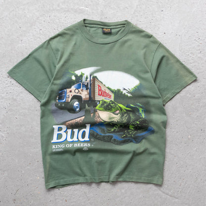 Budweiser This Bud's For You Frog Tee - 1995 (XL)