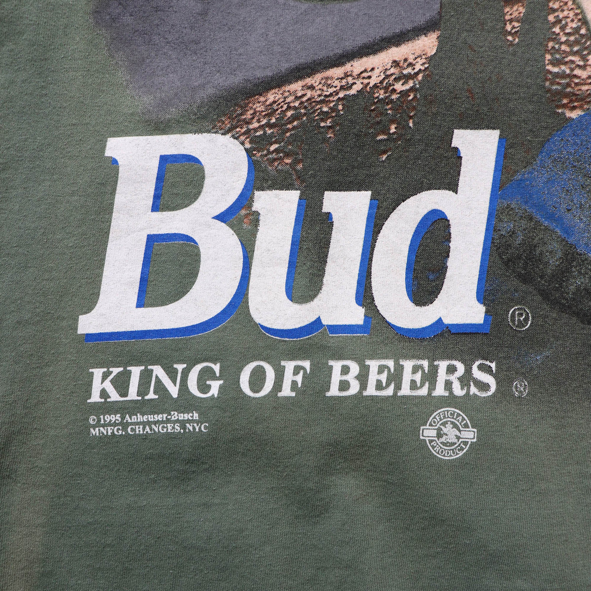 Budweiser This Bud's For You Frog Tee - 1995 (XL)