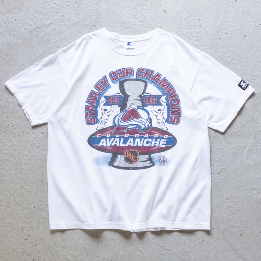 Vintage 1996 Colorado Avalanche NHL Champions Tee - XL