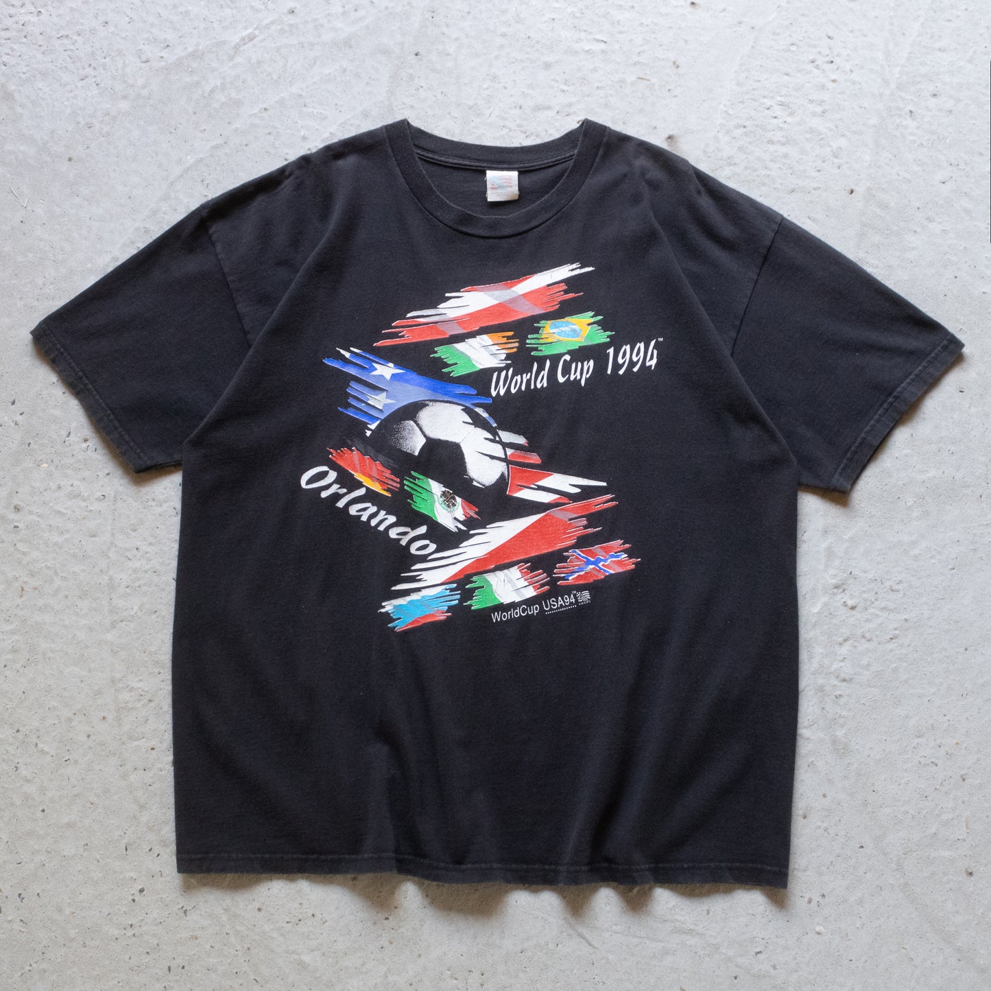 Vintage 1994 FIFA World Cup USA Football Tee - XL