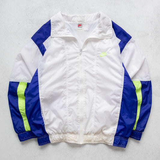 Vintage 90s Nike Colour Block Nylon Jacket - L