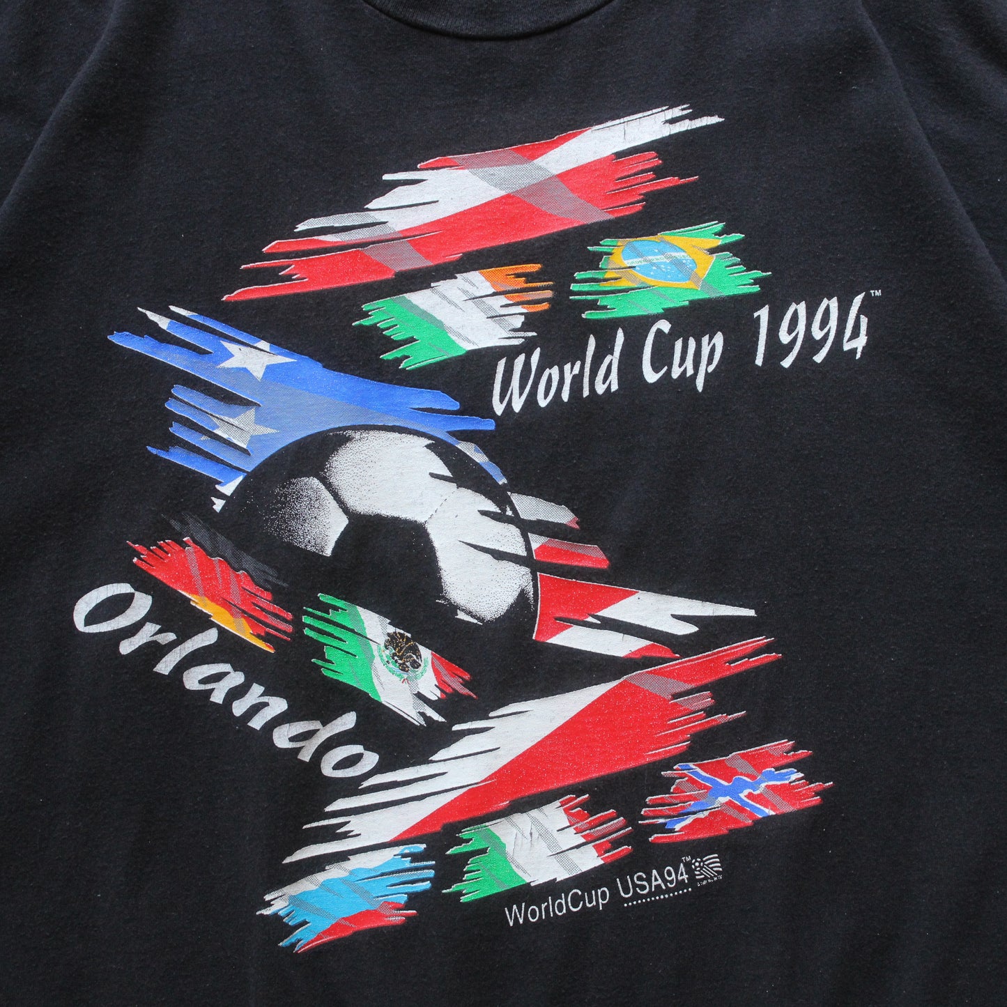 Vintage 1994 FIFA World Cup USA Football Tee - XL