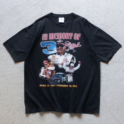 Vintage 2001 Dale Earnhardt NASCAR Memorial Tee - XL