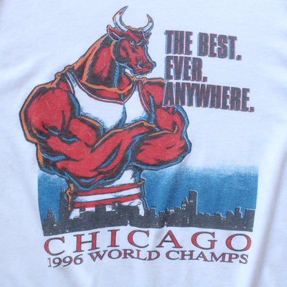 Vintage 1996 Chicago Bulls NBA Champions Tee - L