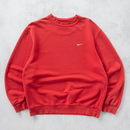 Vintage 2000s Nike Mini Swoosh Sweatshirt - M