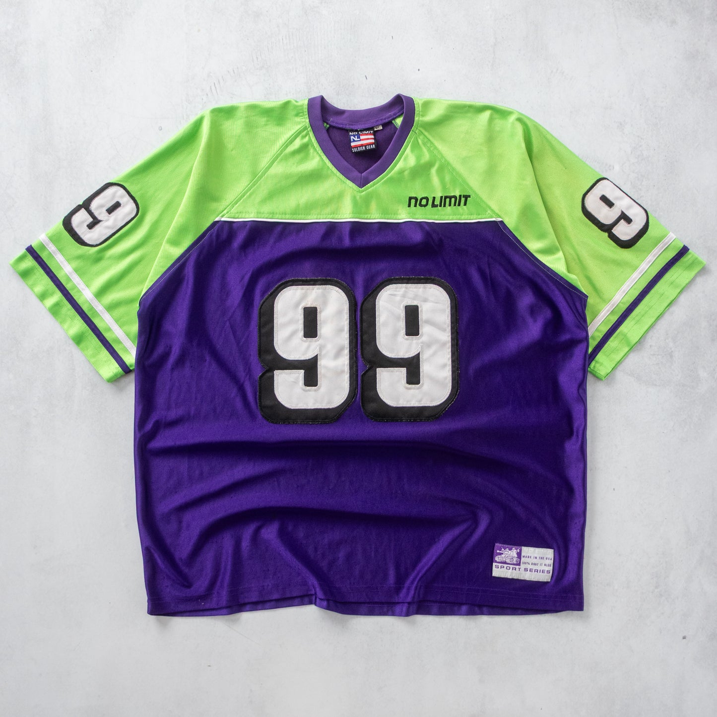 Vintage 90s No Limit Soldier Gear Jersey - XL
