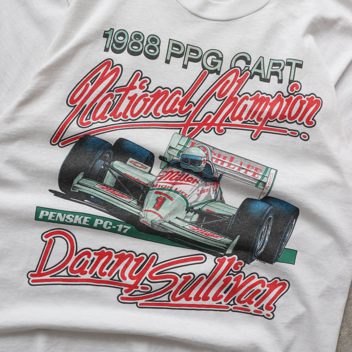 Indy 500 Racing Danny Sullivan Tee - 1988 (M)