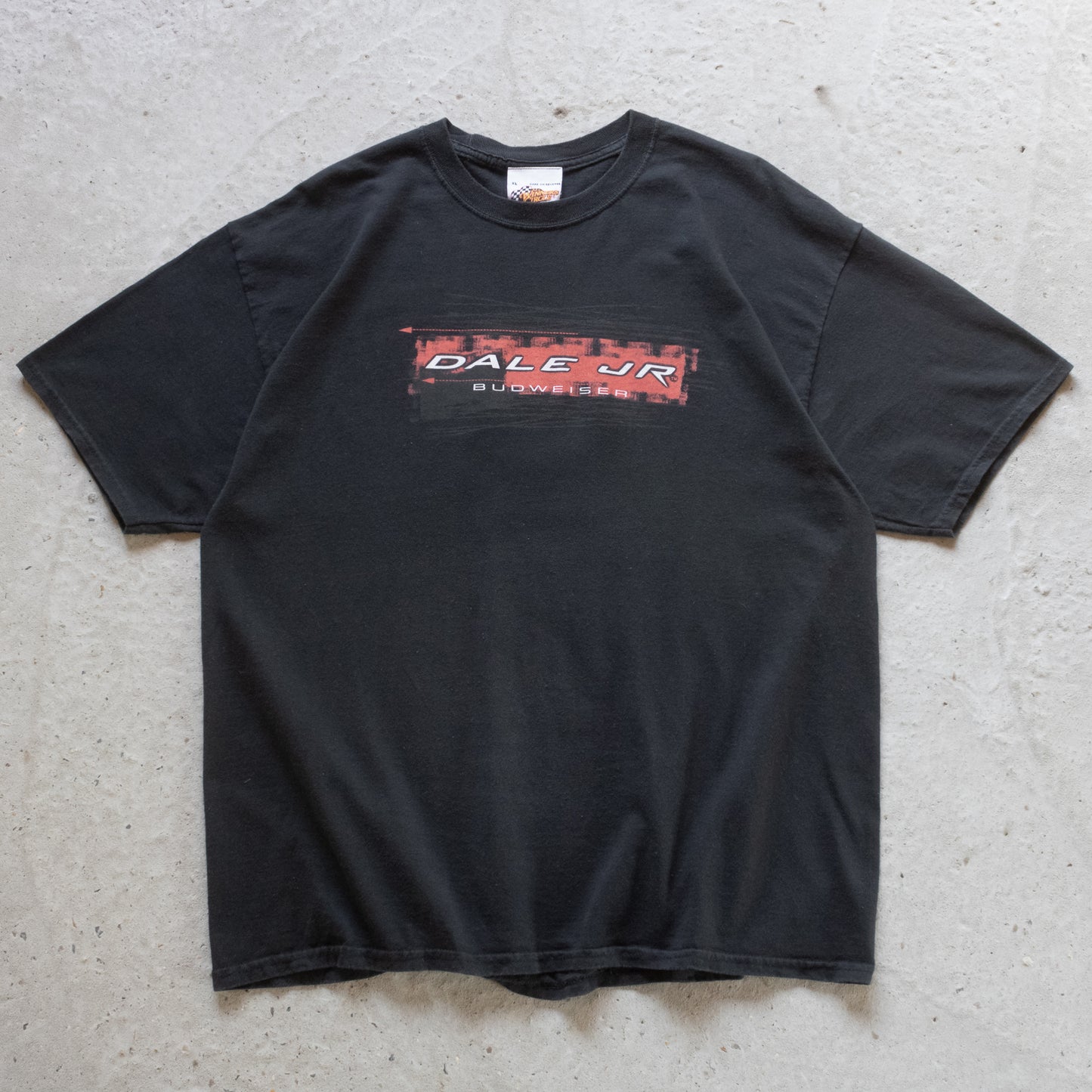 Vintage 2000s Dale Earnhardt Jr Budweiser NASCAR Tee - XL