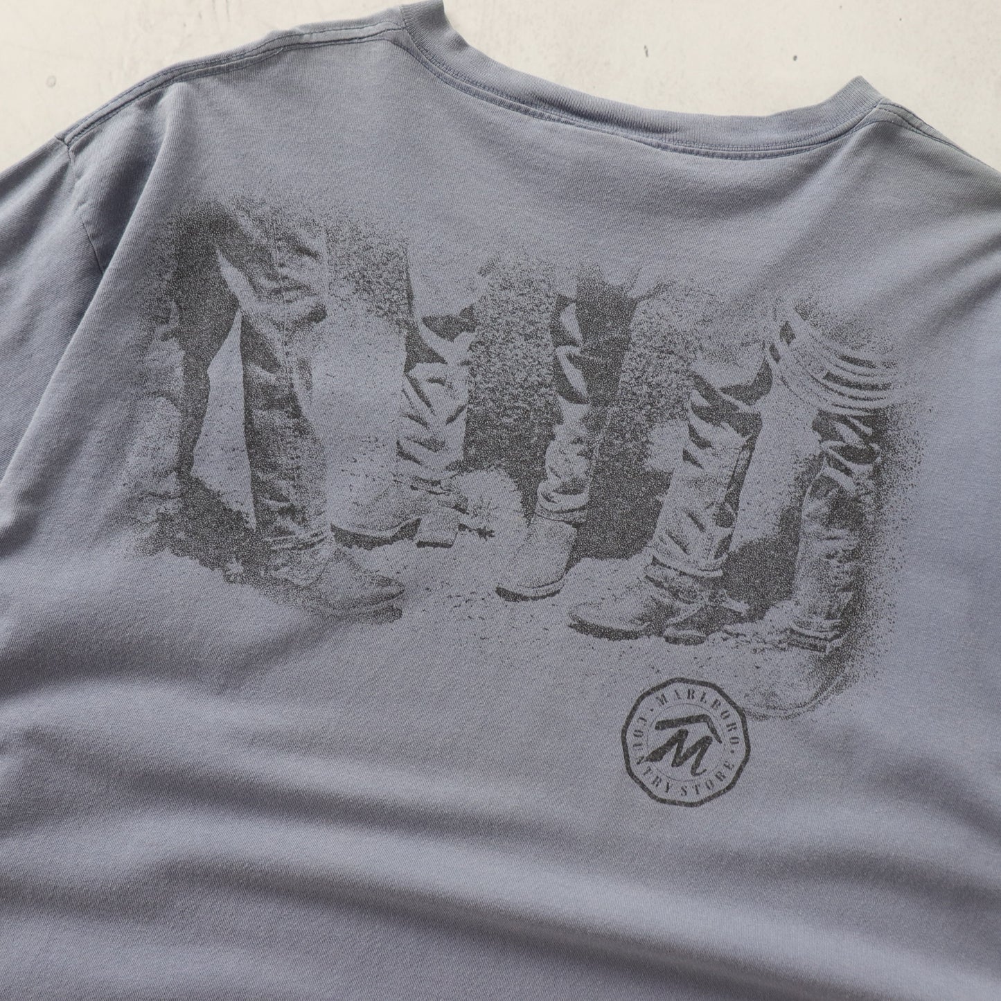 Vintage 90s Marlboro Country Store Cowboy Tee - XL