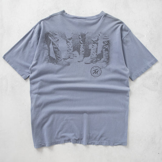 Vintage 90s Marlboro Country Store Cowboy Tee - XL