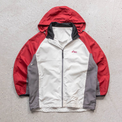 ASICS Colourblock Windbreaker Jacket - 2000s (L)