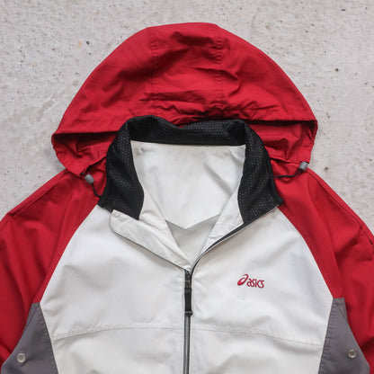 ASICS Colourblock Windbreaker Jacket - 2000s (L)