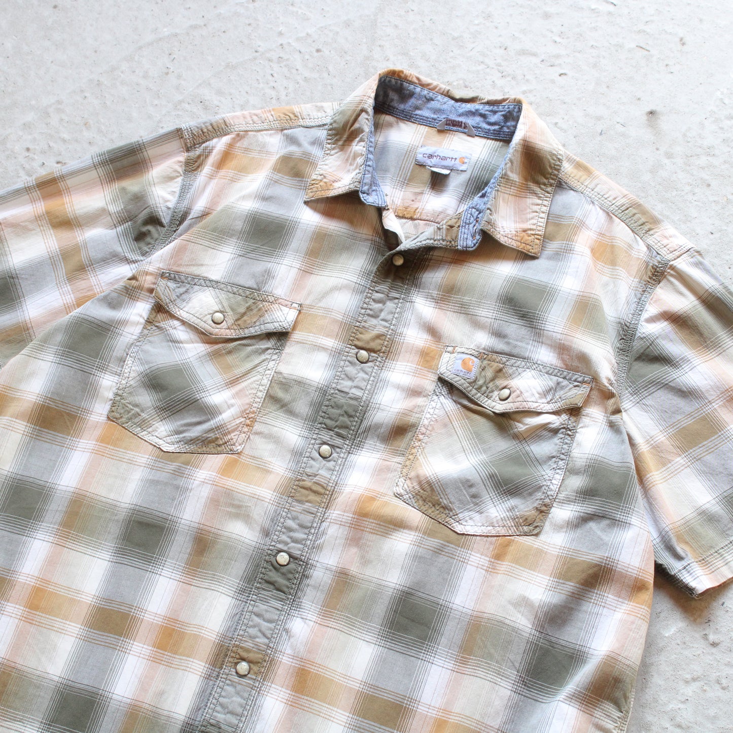 Vintage 2000s Carhartt Button Up Shirt - XL