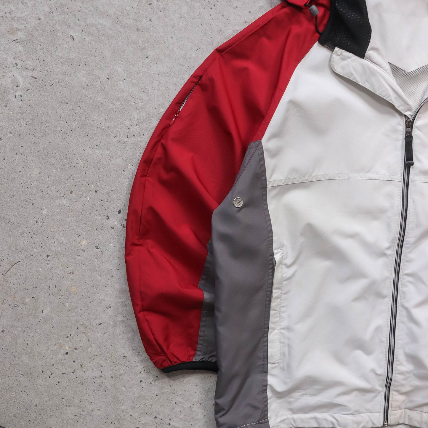 ASICS Colourblock Windbreaker Jacket - 2000s (L)