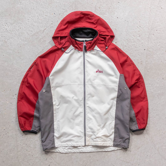 ASICS Colourblock Windbreaker Jacket - 2000s (L)