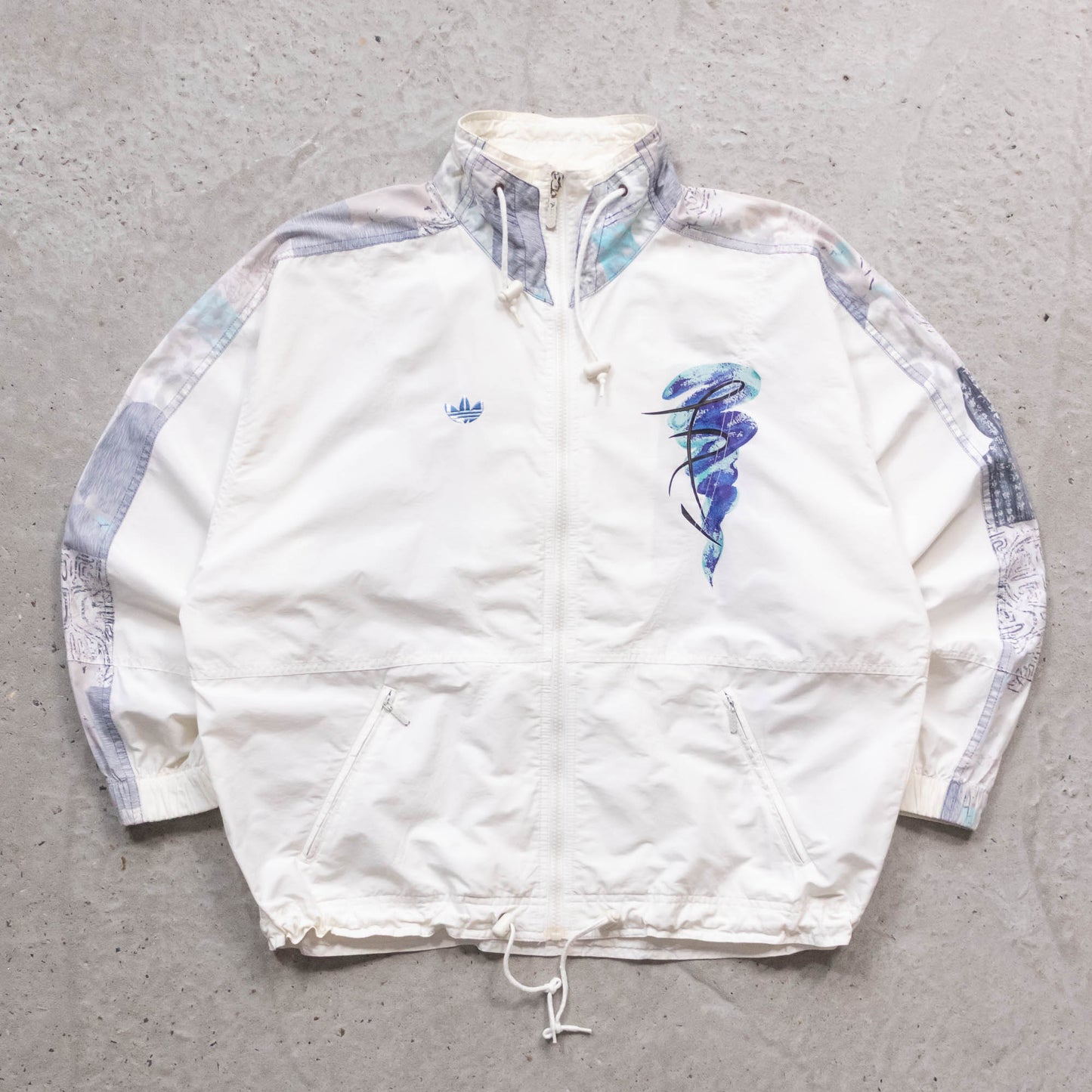 Adidas Stefan Edberg Tennis Windbreaker Jacket - 90s (M)