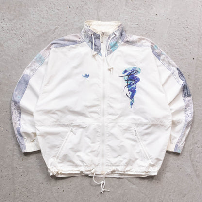 Adidas Stefan Edberg Tennis Windbreaker Jacket - 90s (M)