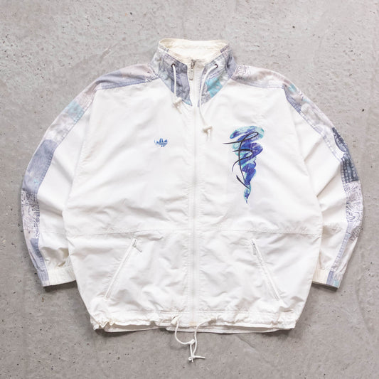Adidas Stefan Edberg Tennis Windbreaker Jacket - 90s (M)