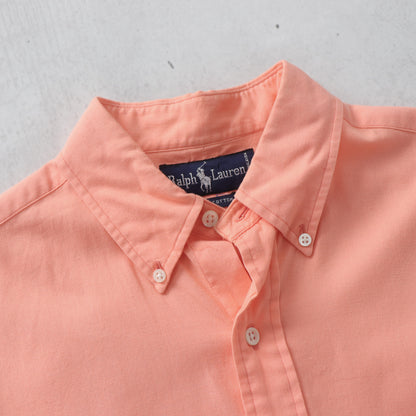 Vintage 90s Polo Ralph Lauren Crest Button Up Shirt - M