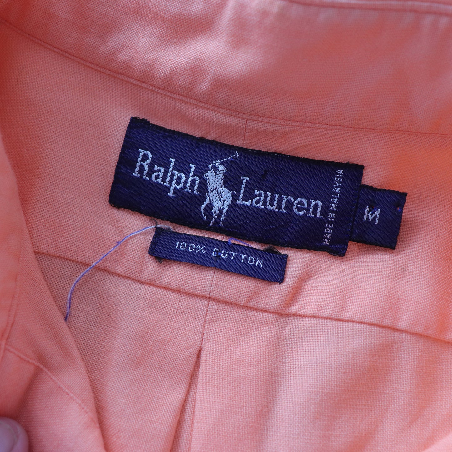 Vintage 90s Polo Ralph Lauren Crest Button Up Shirt - M