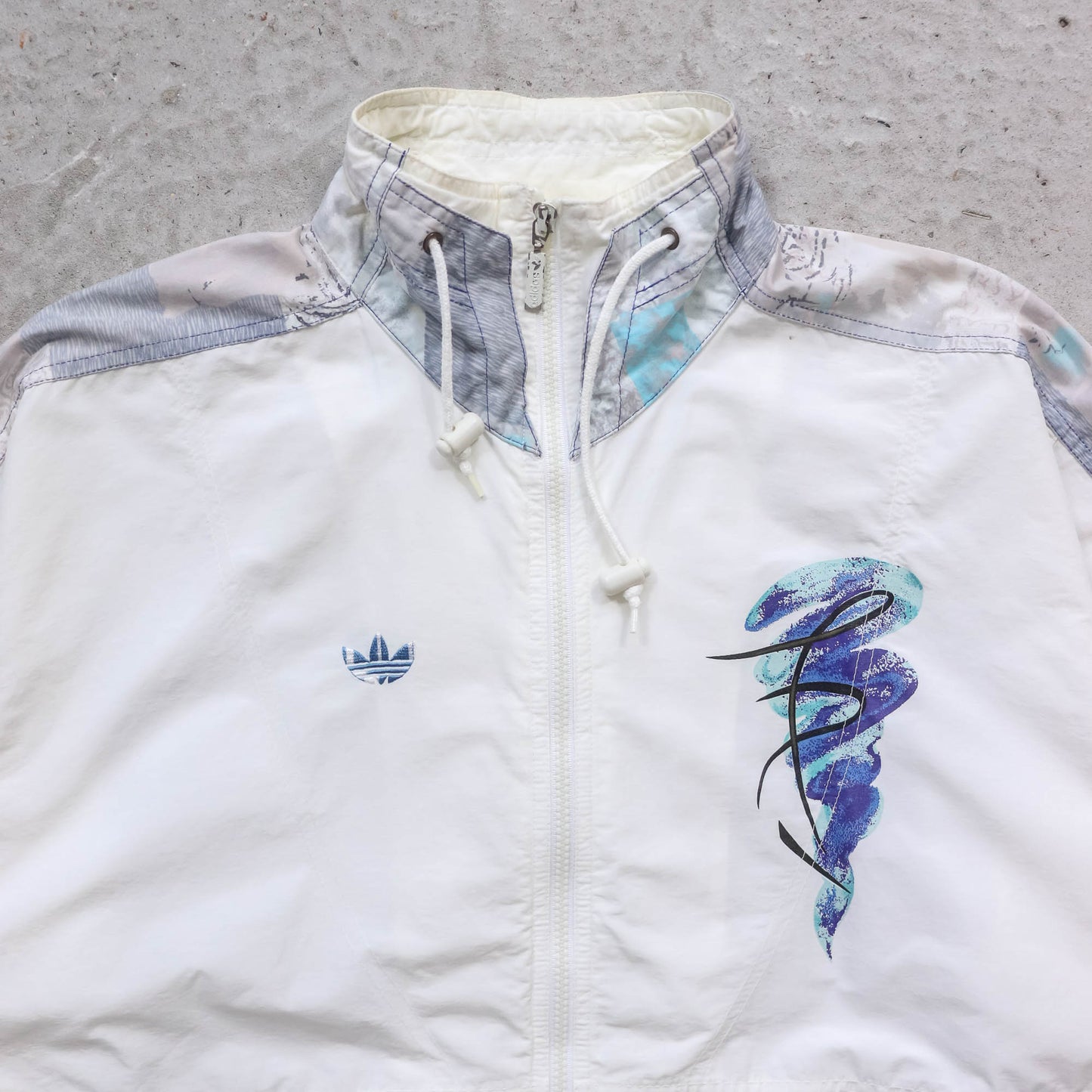 Adidas Stefan Edberg Tennis Windbreaker Jacket - 90s (M)