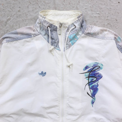 Adidas Stefan Edberg Tennis Windbreaker Jacket - 90s (M)