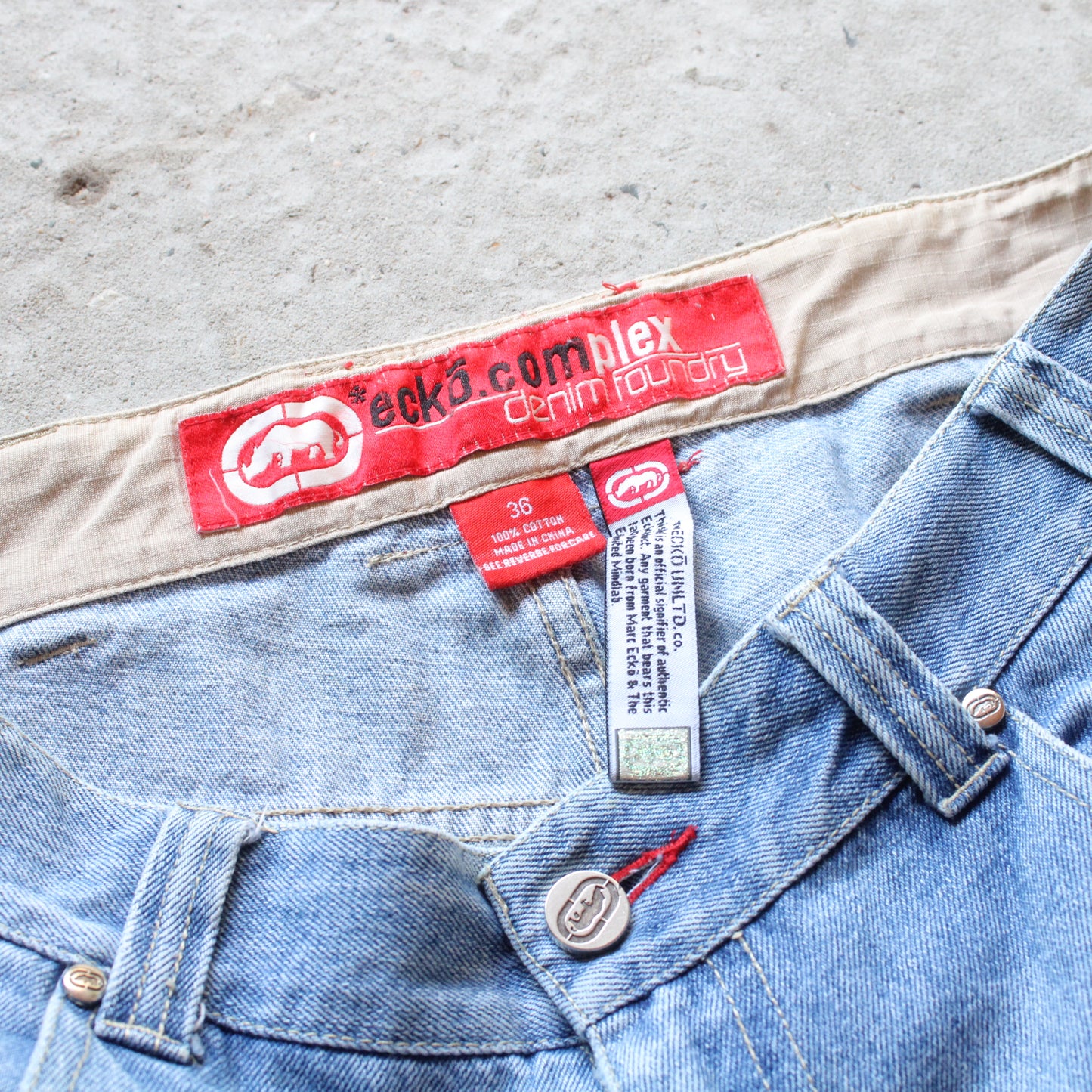 Vintage 2000s Ecko Unltd Denim Carpenter Shorts - 36