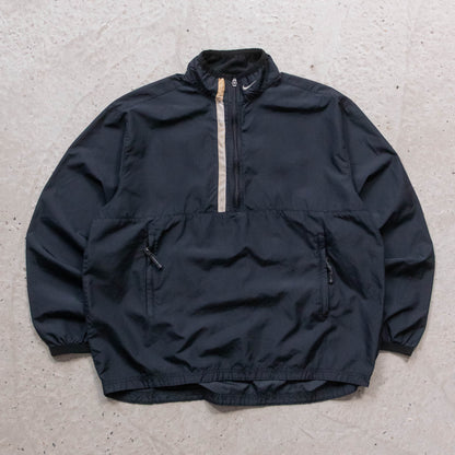 Nike Mini Swoosh 1/4 Zip Windbreaker Jacket - 2000s (L)