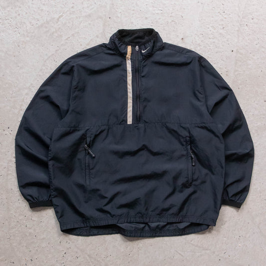 Nike Mini Swoosh 1/4 Zip Windbreaker Jacket - 2000s (L)