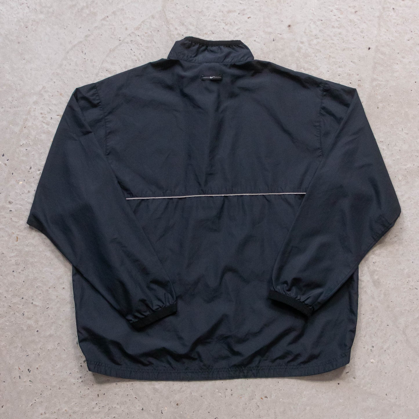 Nike Mini Swoosh 1/4 Zip Windbreaker Jacket - 2000s (L)