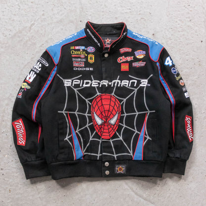 Spiderman 3 Jeff Hamilton NASCAR Racing Jacket - 2007 (Women's XS)