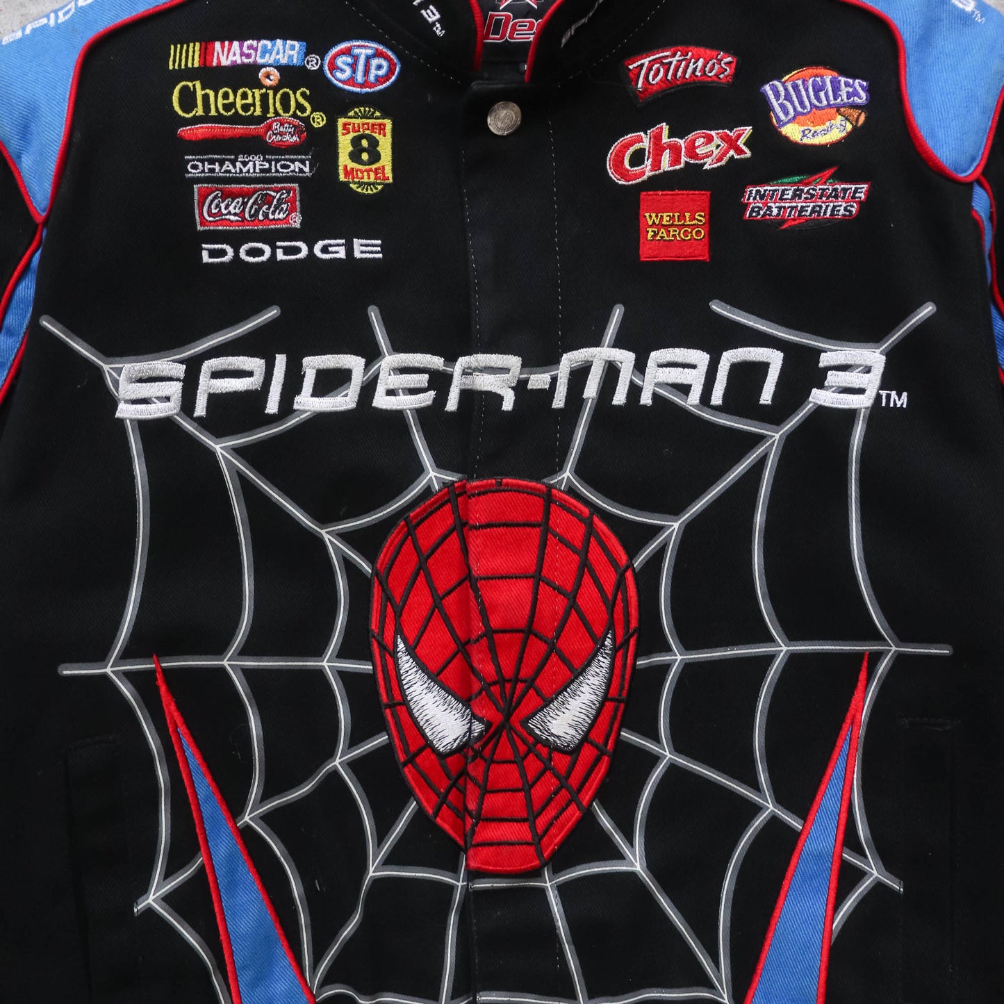 Spiderman 3 Jeff Hamilton NASCAR Racing Jacket - 2007 (Women's XS)