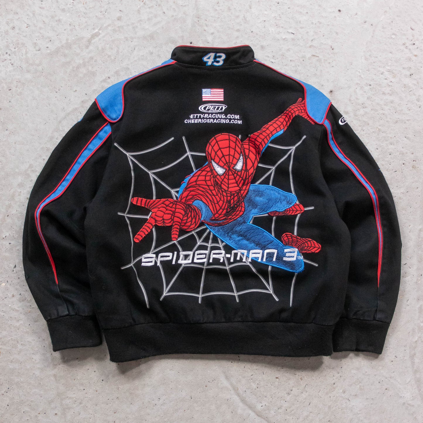 Spiderman 3 Jeff Hamilton NASCAR Racing Jacket - 2007 (Women's XS)