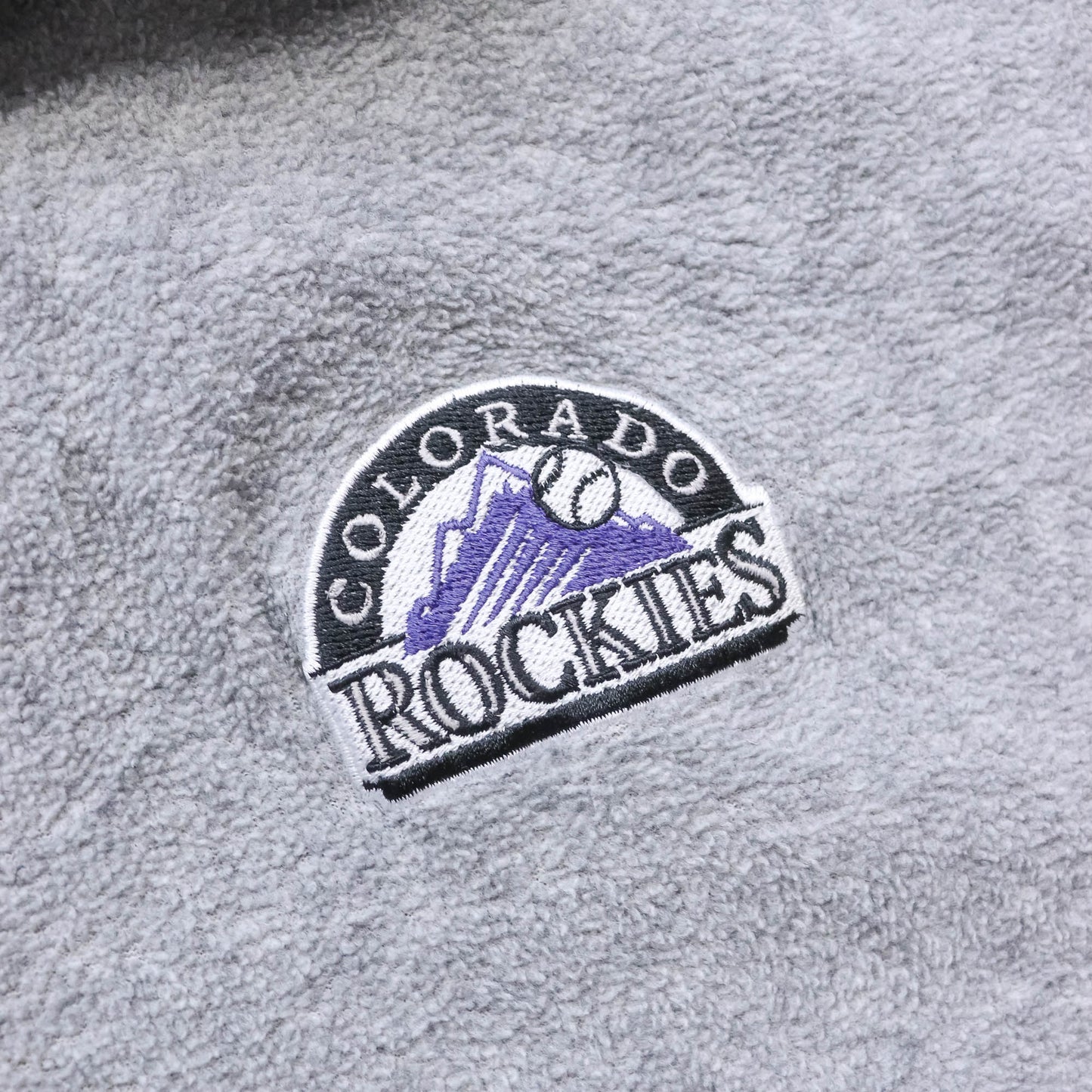 Colorado Rockies Reebok 1/4 Zip Fleece Pullover - 90s (XXL)