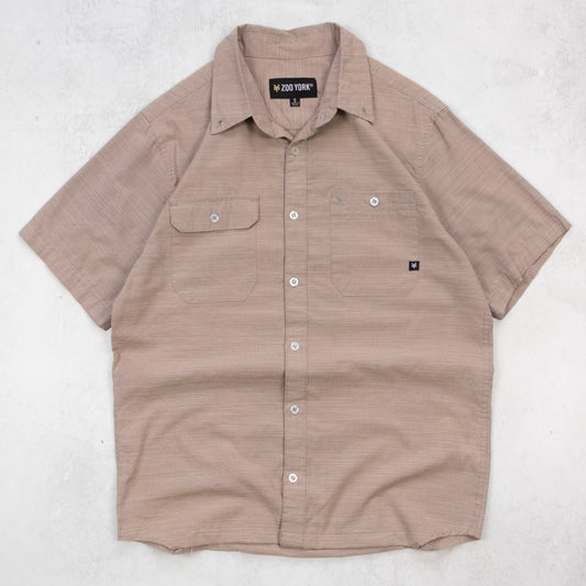 Vintage Zoo York Cropped Button Up Shirt - S